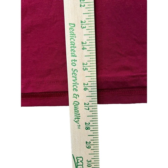 Oakley T-Shirt Mens Large Red Short Sleeve Blue O Logo - Picture 4 of 5